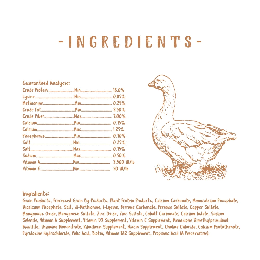 Chick Starter Non-Medicated Poultry Feed - 1 Bag - 5 lb.