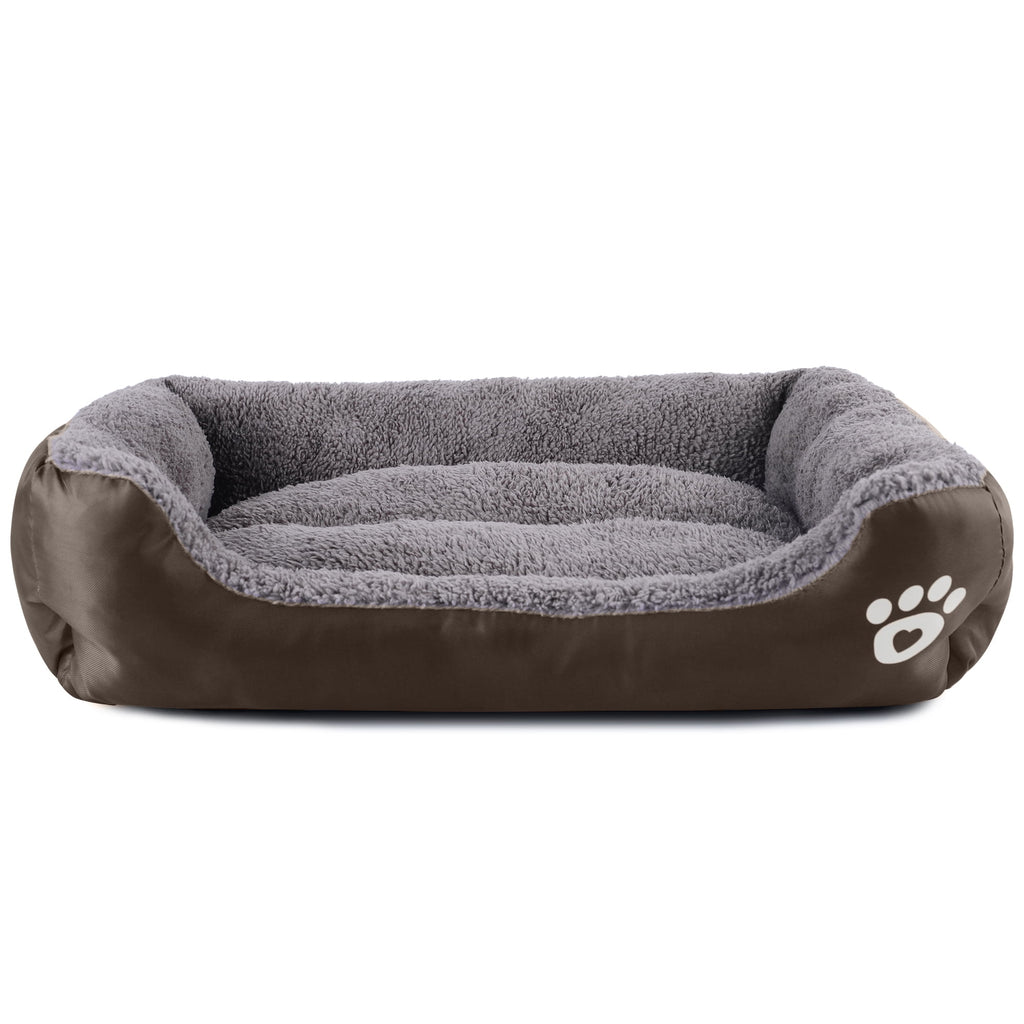 Dog Bed for Small Medium Large Dogs Puppy Cushion Kennel Pet Beds Rectangle, S