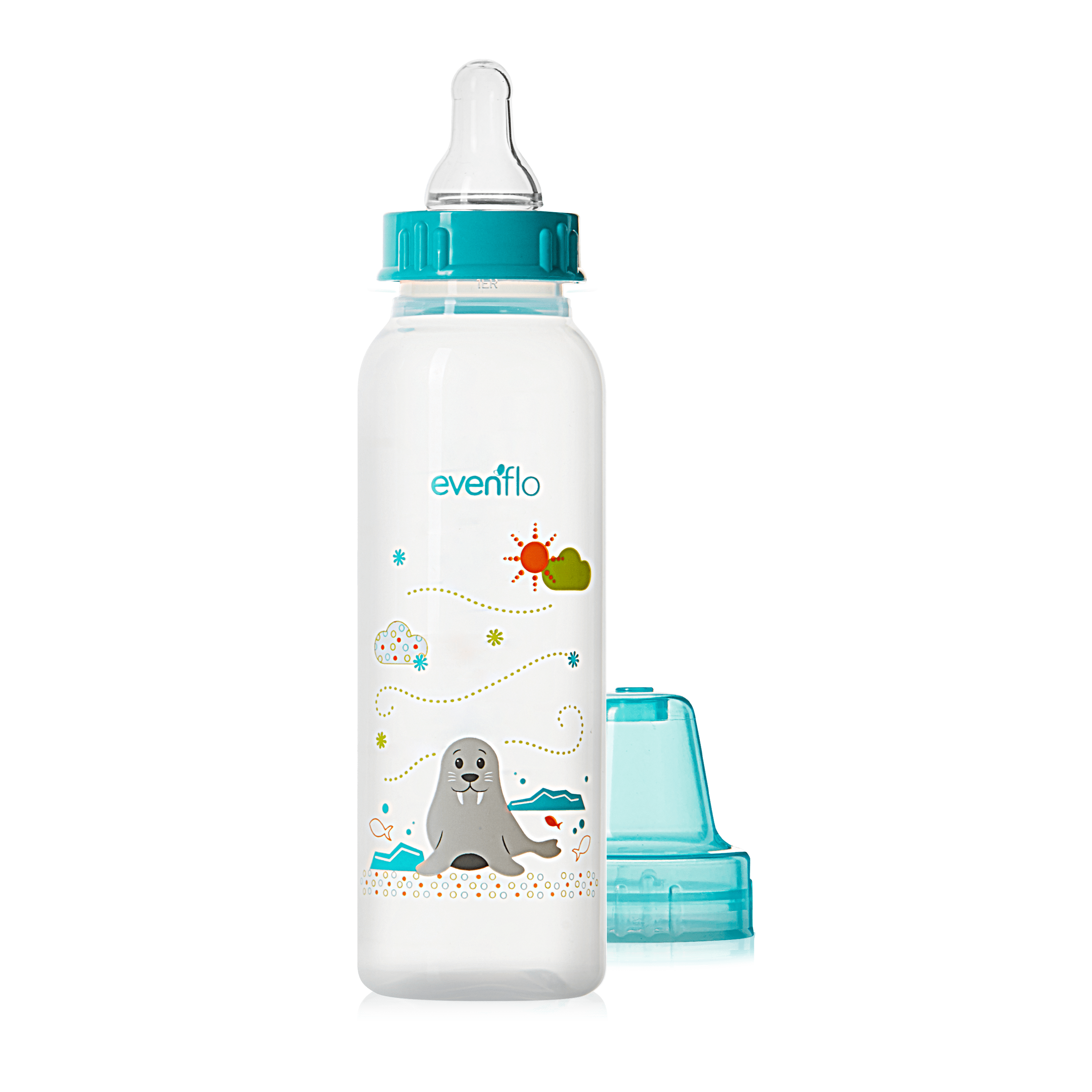 Feeding Classic Prints Baby Bottle, 8 oz, 12-Pack