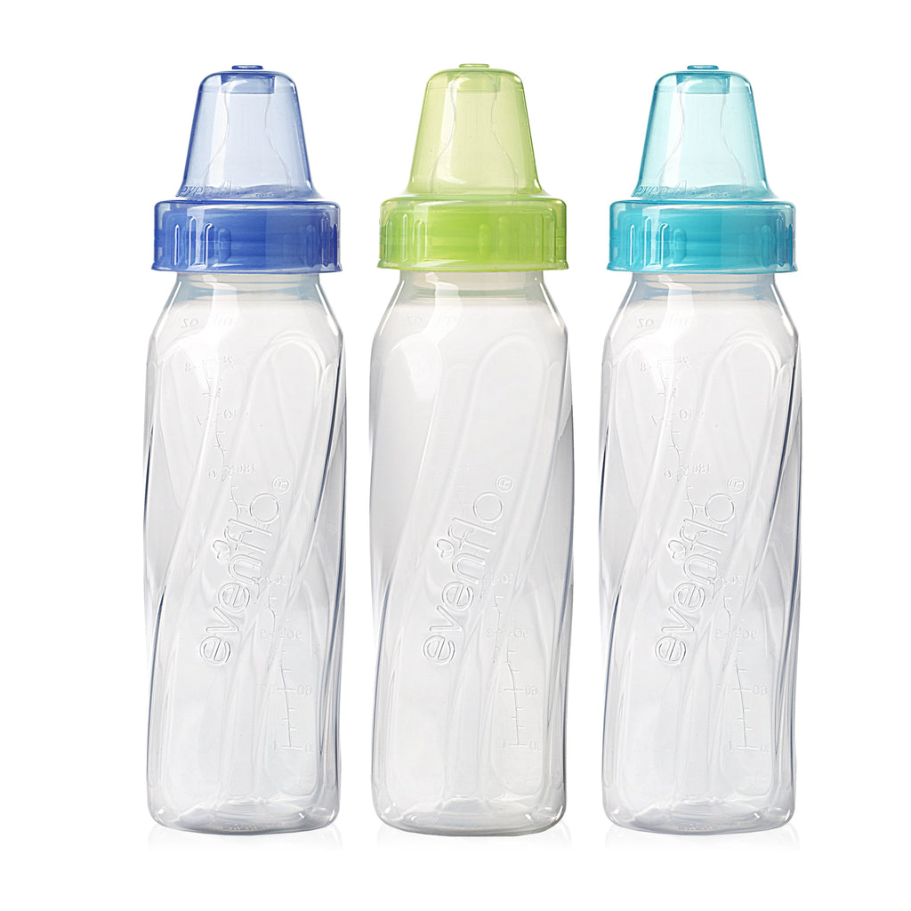 Feeding Classic Prints Baby Bottle, 8 oz, 12-Pack
