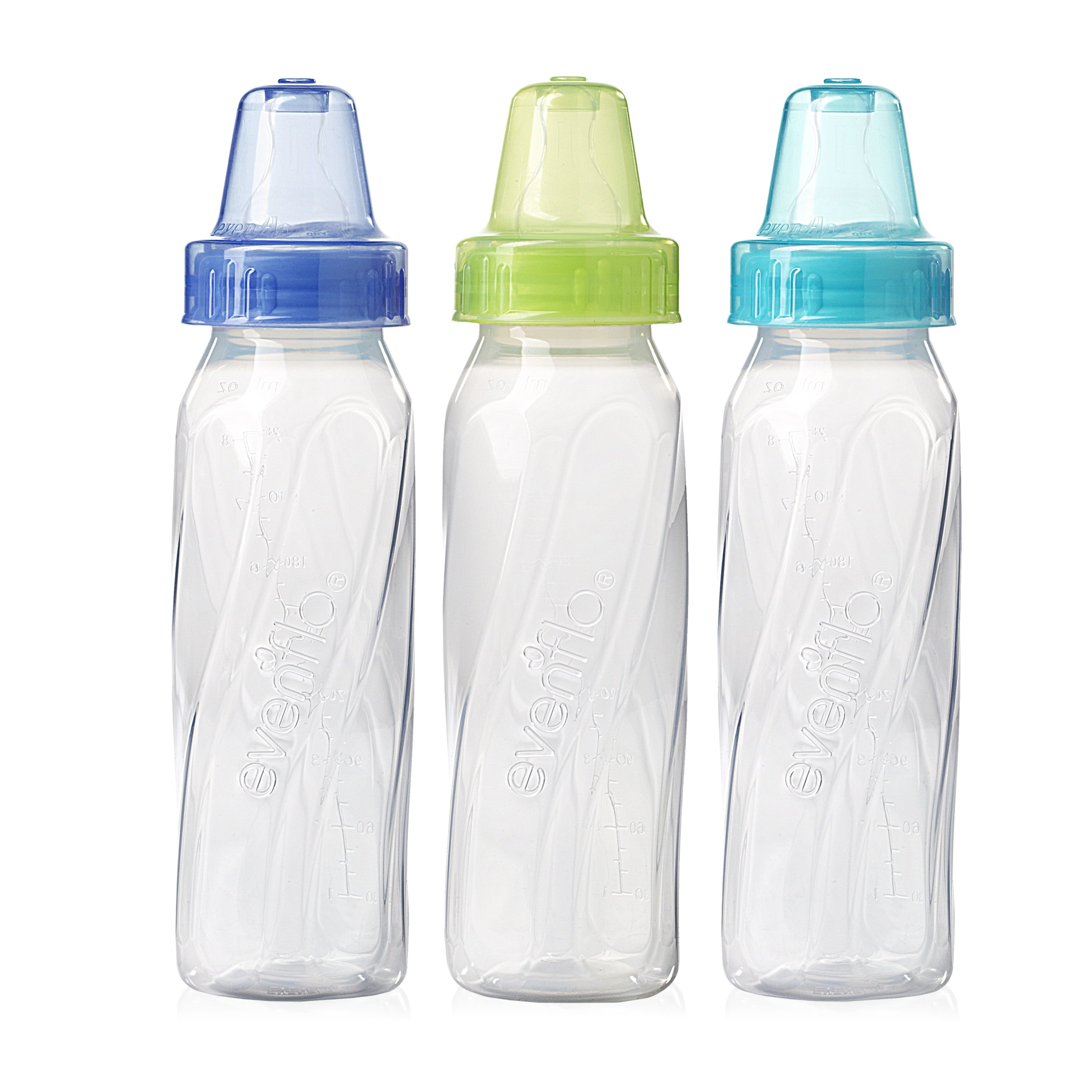 Feeding Classic Prints Baby Bottle, 8 oz, 12-Pack