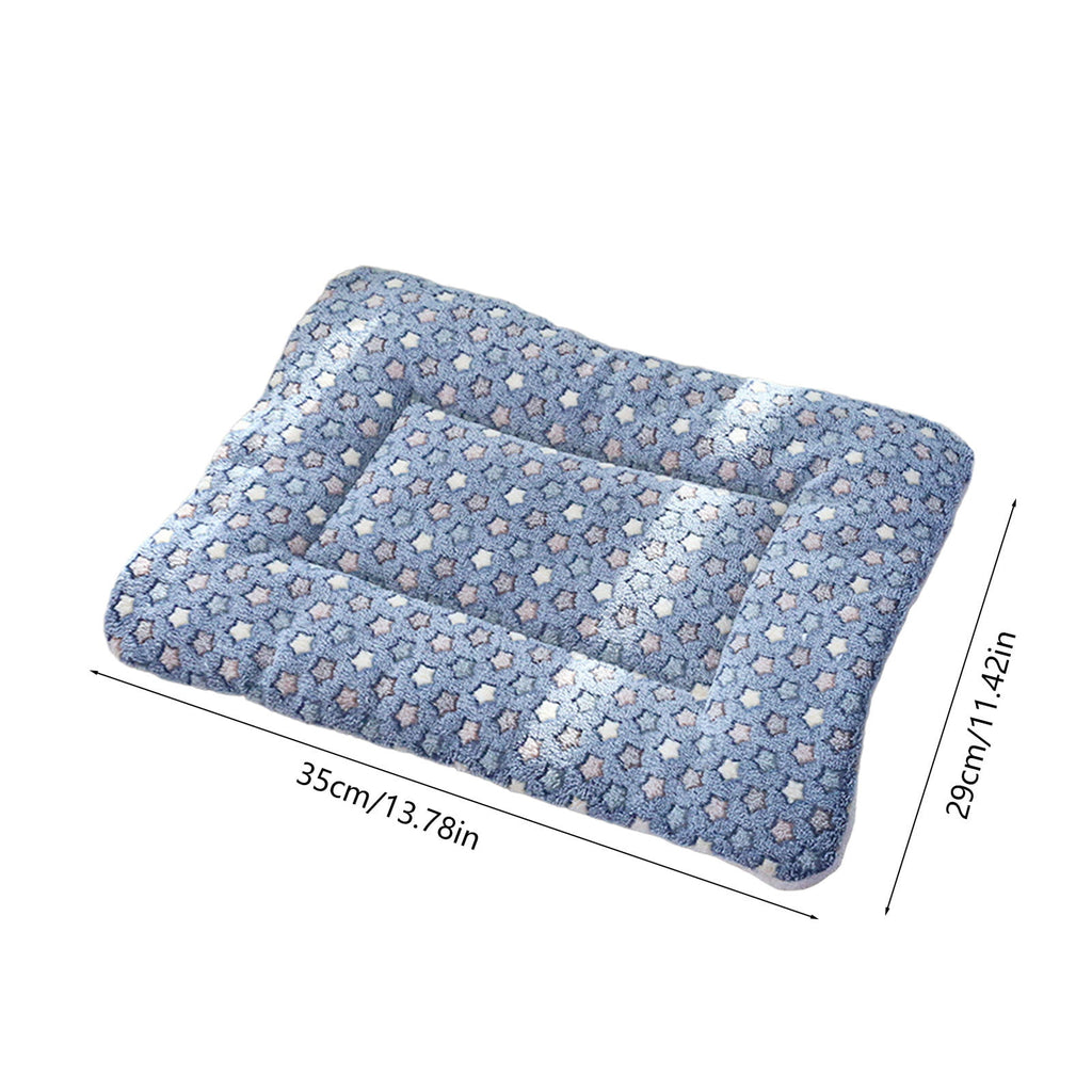 Thick Plush Pet Bed For Dogs Cats Super Sleeping Mat Non Slip Pad Pet Furniture
