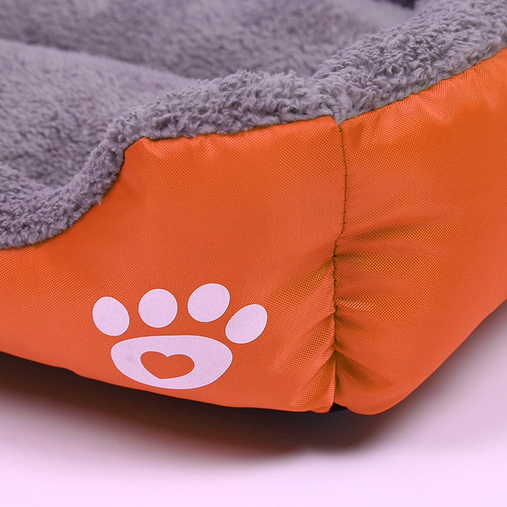 Dog Bed for Small Medium Large Dogs Puppy Cushion Kennel Pet Beds Rectangle, S