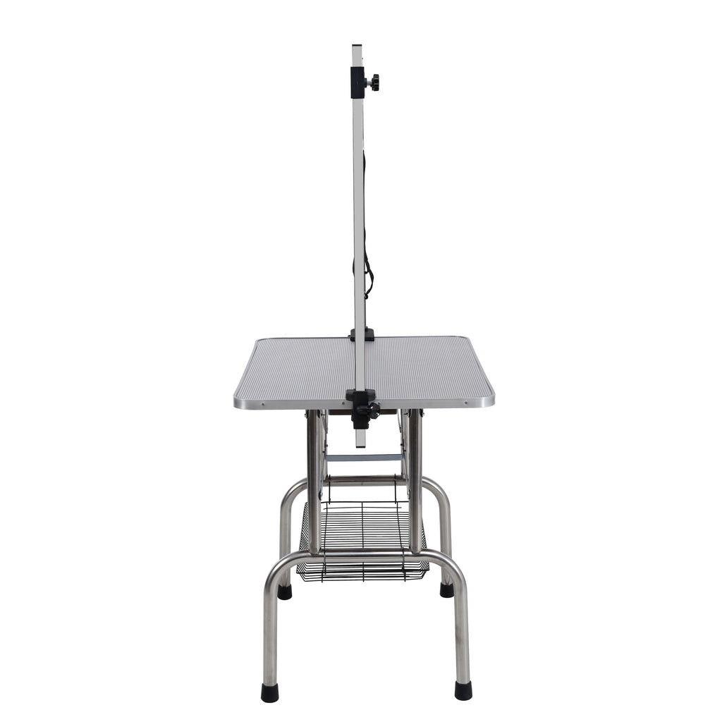Pet Grooming 36" Dog Pet Grooming Table Adjustable Heavy Duty w/Arm &amp; Noose &amp; Mesh Tray,Dog Grooming