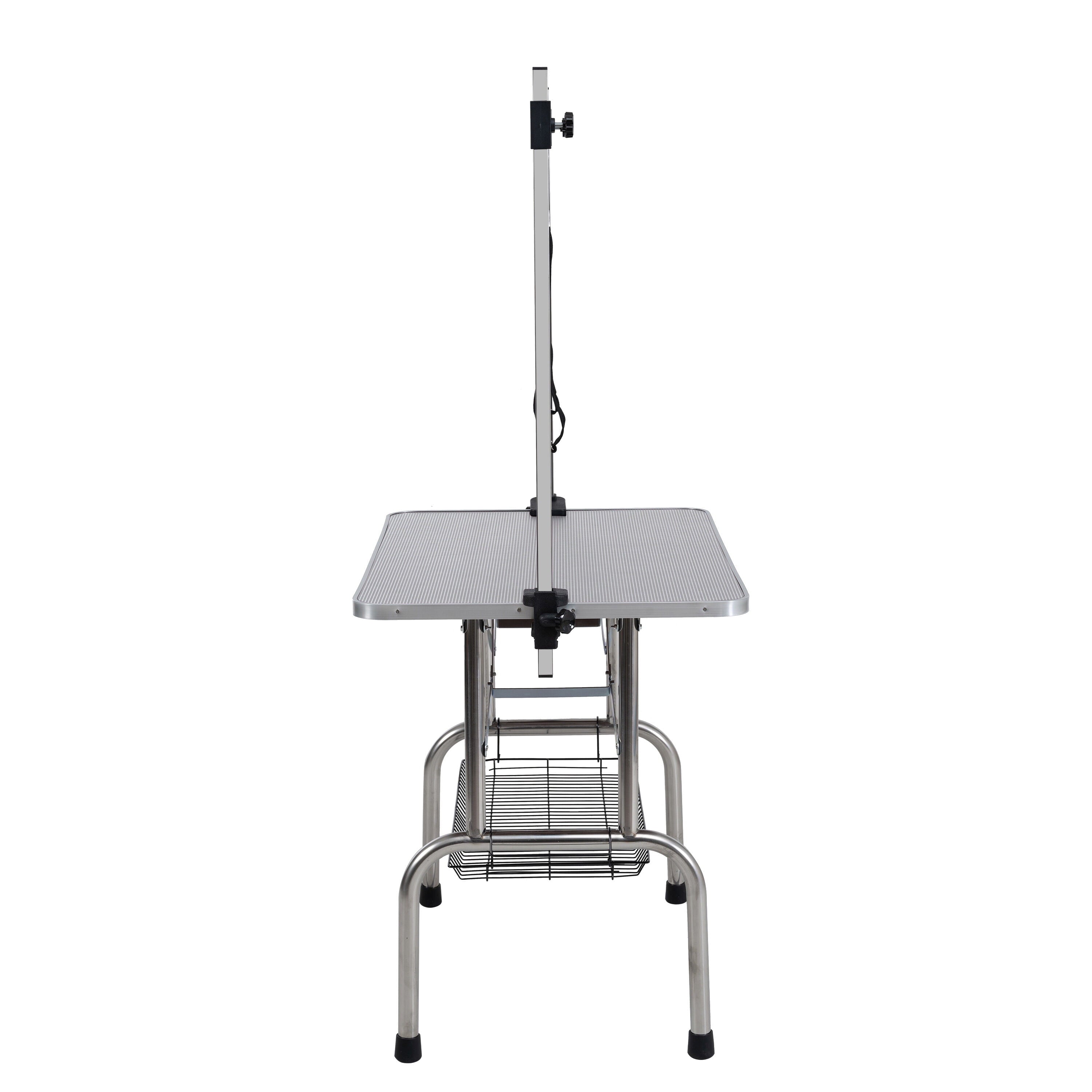 Pet Grooming 36" Dog Pet Grooming Table Adjustable Heavy Duty w/Arm &amp; Noose &amp; Mesh Tray,Dog Grooming