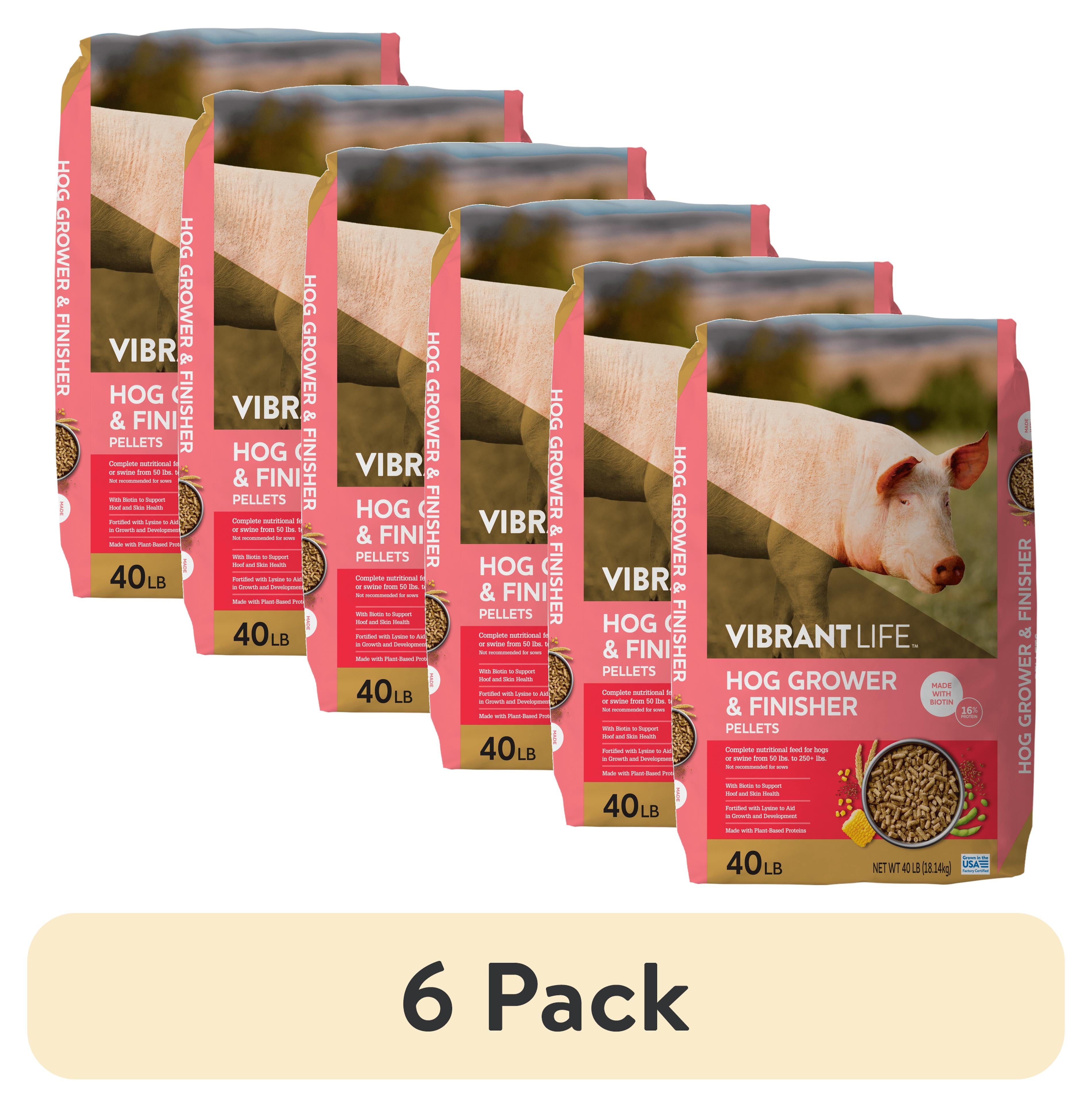 Hog Grower &amp; Finisher Pellet Feed, 40 lb Bag