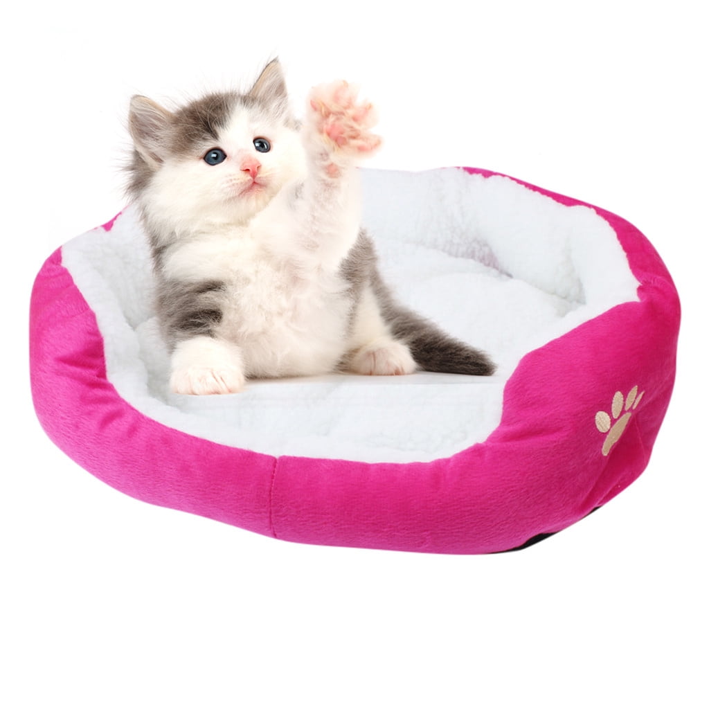 Pet Bed, Indoor Puppy Cushion Doghouse Fleece Pet Dog Cat Bed Indoor Pillow Cuddler for Small Dogs and Cats (19.68*15.75in)