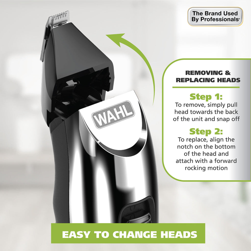 All-in-One Head-to-Toe Beard and Body Grooming Kit for Men, Lithium Trimmer, 3025773