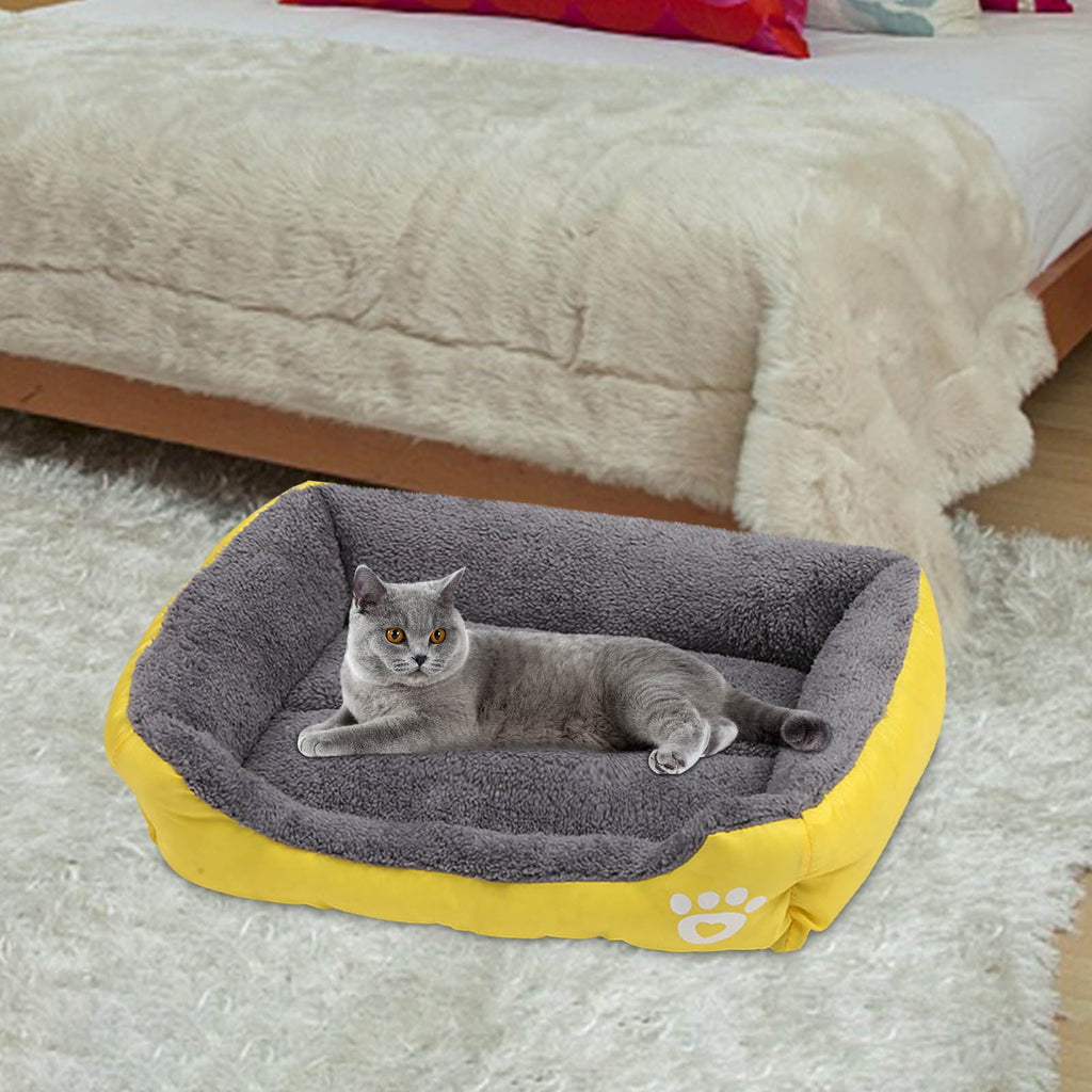 Dog Beds Large Sized Dog, Pet Winter Pet Bed Pet Supplies and Dog Sleeping Bed Gray S