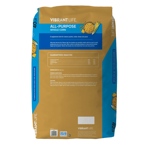 All-Purpose Whole Corn, 40 lb Bag