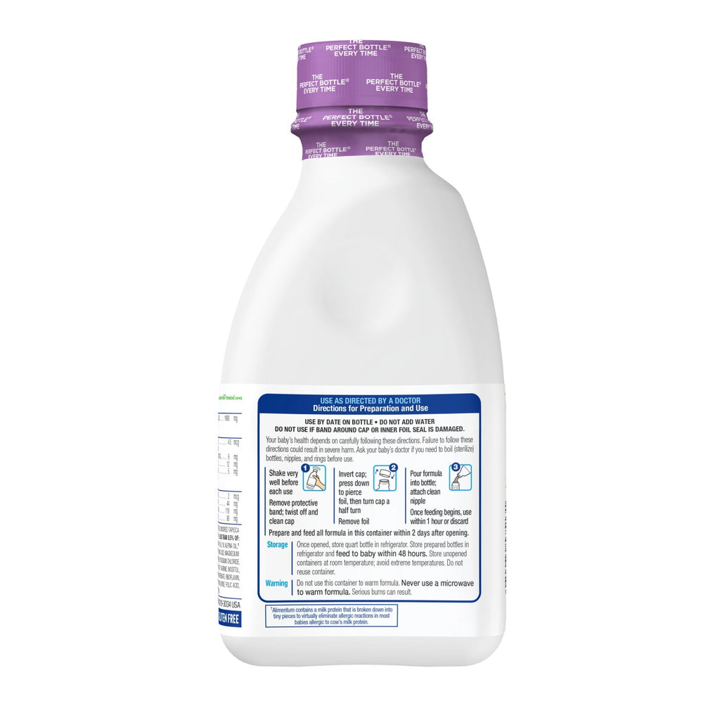 Alimentum With 2'-FL HMO, Ready-to-Feed Baby Formula, 32-fl-oz Bottle