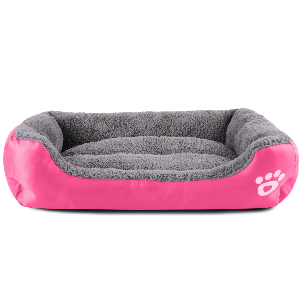 Dog Bed for Small Medium Large Dogs Puppy Cushion Kennel Pet Beds Rectangle, S