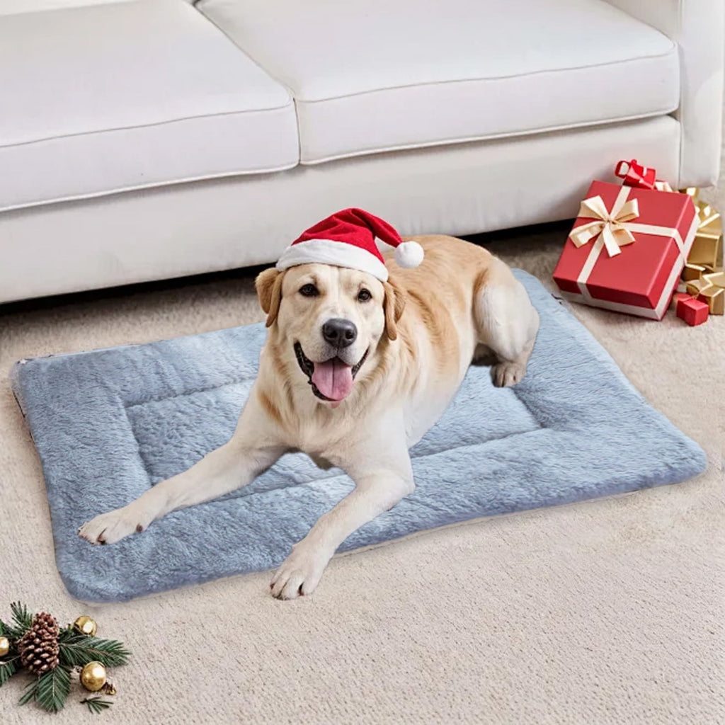 Thick Plush Pet Bed For Dogs Cats Super Sleeping Mat Non Slip Pad Pet Furniture