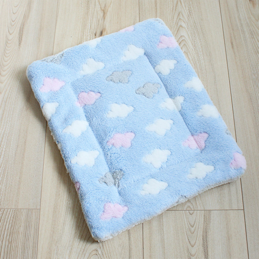 Cats Bed Cats Cushion Winter Thick Mattress Pet Sleeping Pad Indoor Cats Bed Comfy Pet Bed Suitable for Small Cats and Dogs 16.2x9.8in