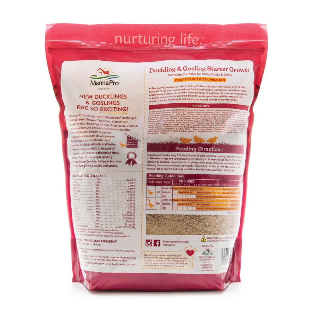 Duck and Gosling Starter Grower 8 lb