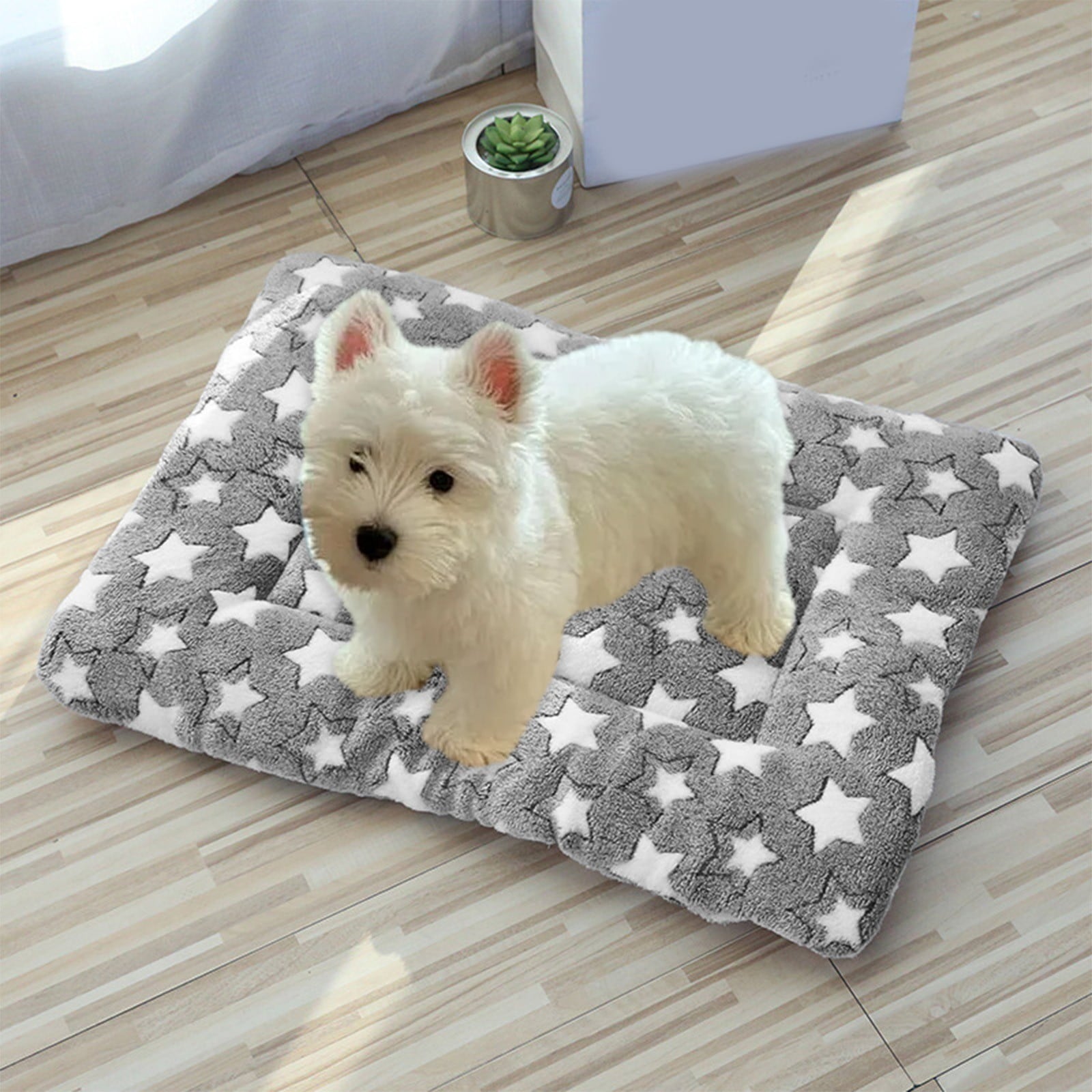 Thick Plush Pet Bed For Dogs Cats Super Sleeping Mat Non Slip Pad Pet Furniture