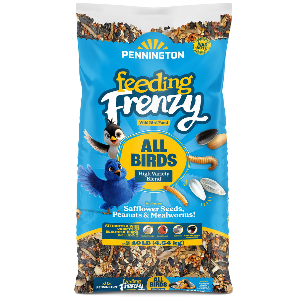 Feeding Frenzy Wild Bird Seeds, Wild Bird Food Mix, 5 lb.
