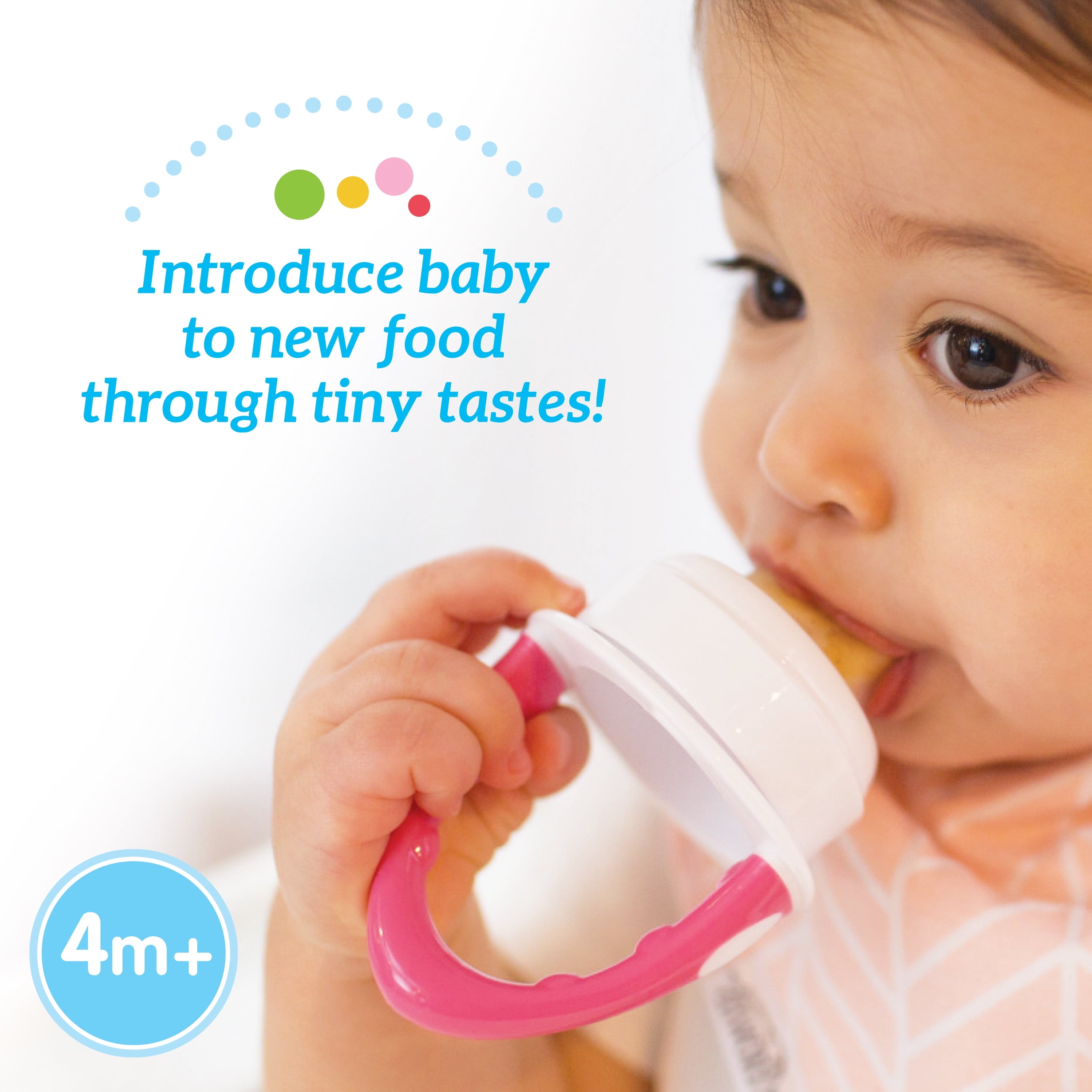 Designed to Nourish, Fresh Firsts Silicone Feeder, Solid Food Feeding, Mint, 1 Pack