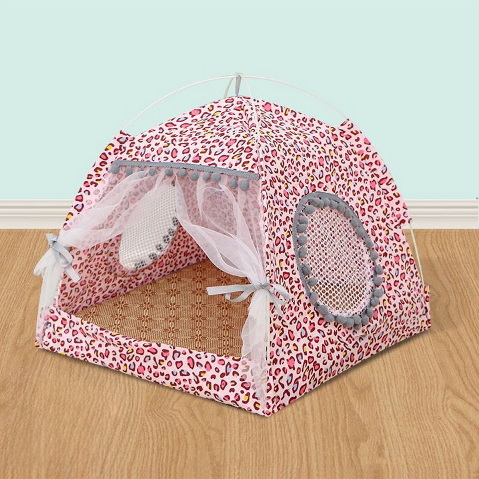 Clearance Dog Bed Medium Size Dogs, Cat Beds for Indoor Cats, Pet Bed for Puppy and Kitty, Washable, Extra , Anti-Slip Bottom
