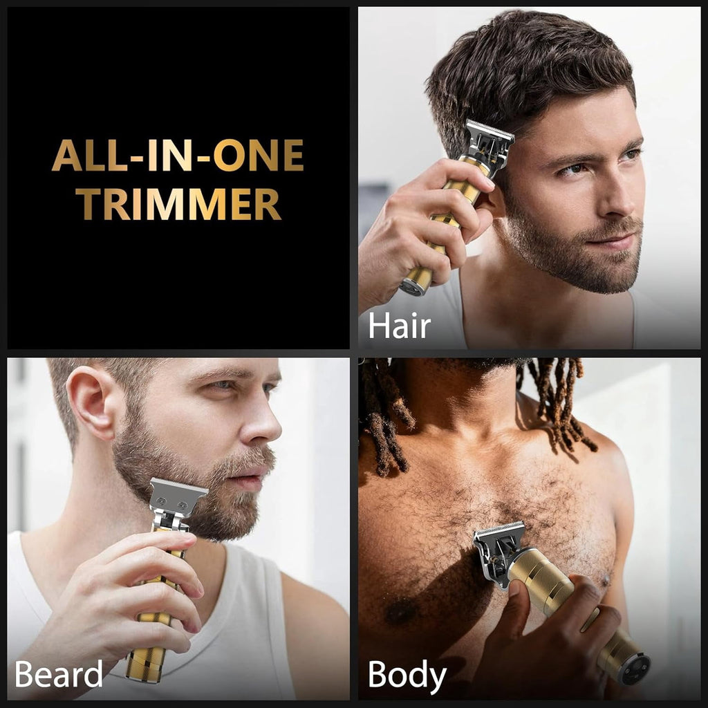 Hair Clippers for Men, Cordless Barber Clippers with LCD Display , Electric Men’s Hair Grooming kit for Barbers Haircut Kit Fade