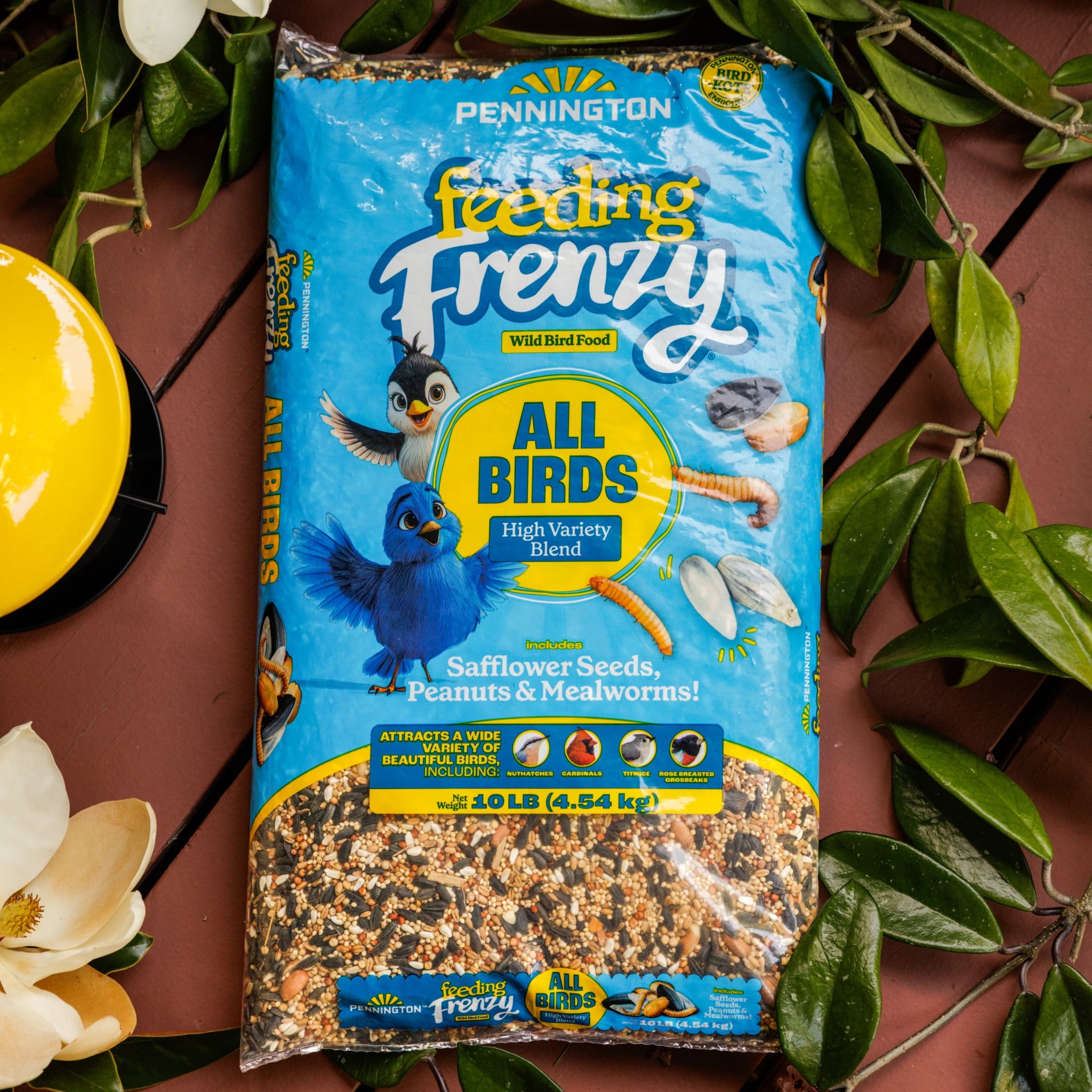 Feeding Frenzy Wild Bird Seeds, Wild Bird Food Mix, 5 lb.