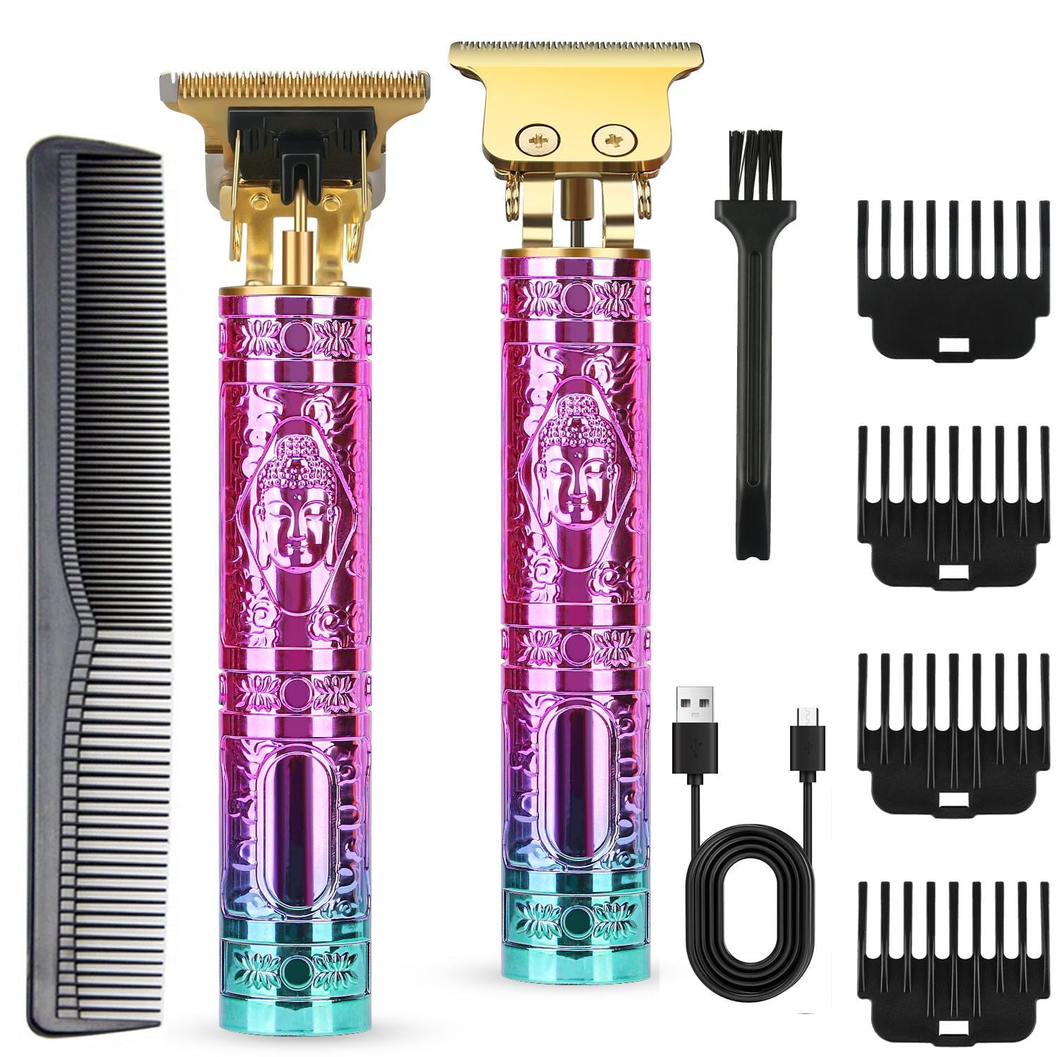 Elegant Choise Trimmer for Men, Cordless Electric Hair Clipper And Beard Trimmer - Haircut Grooming Kit With USB Charging