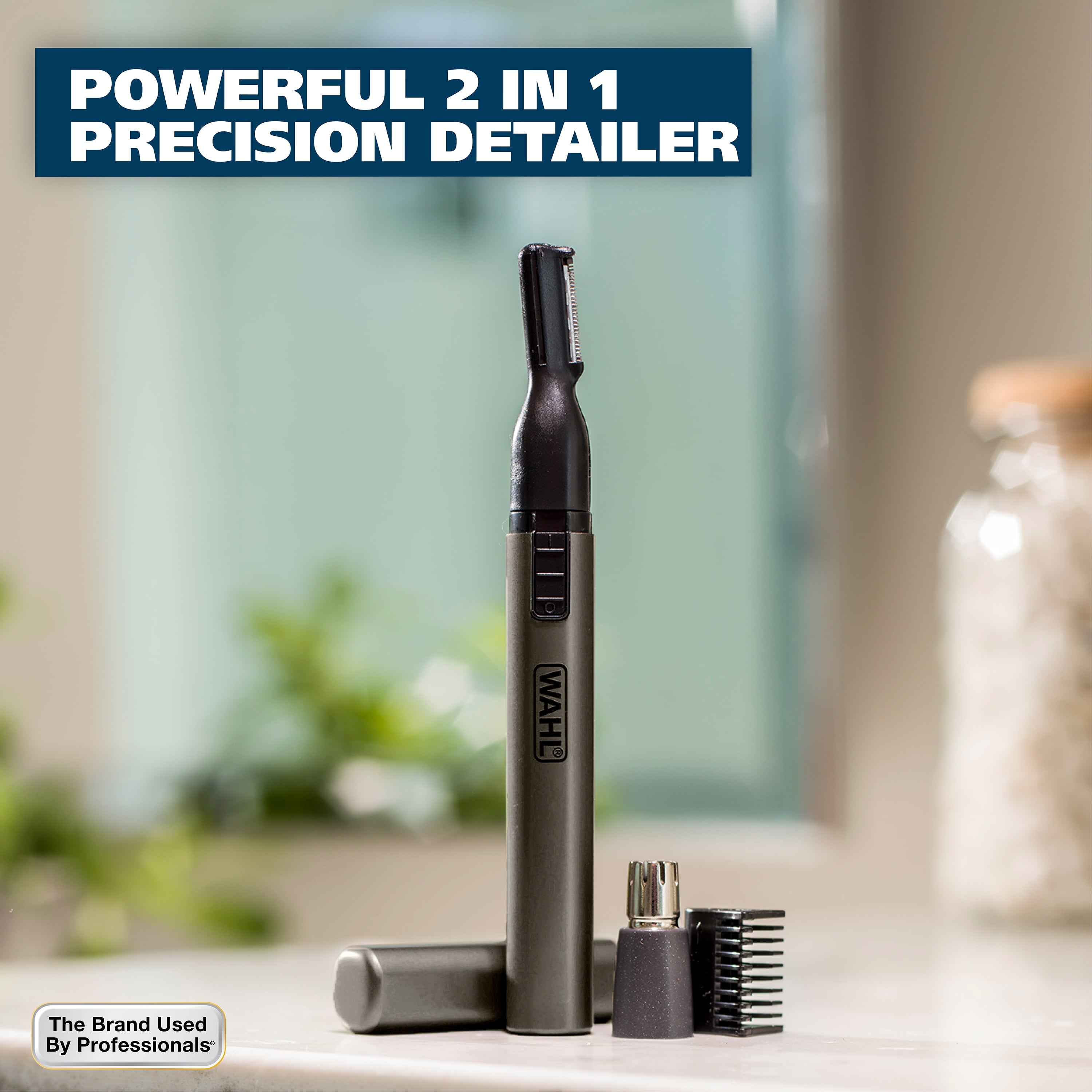 Micro Groomsman Lithium Battery Face &amp; Body Detail Hair Trimmer for Men 5640-1101