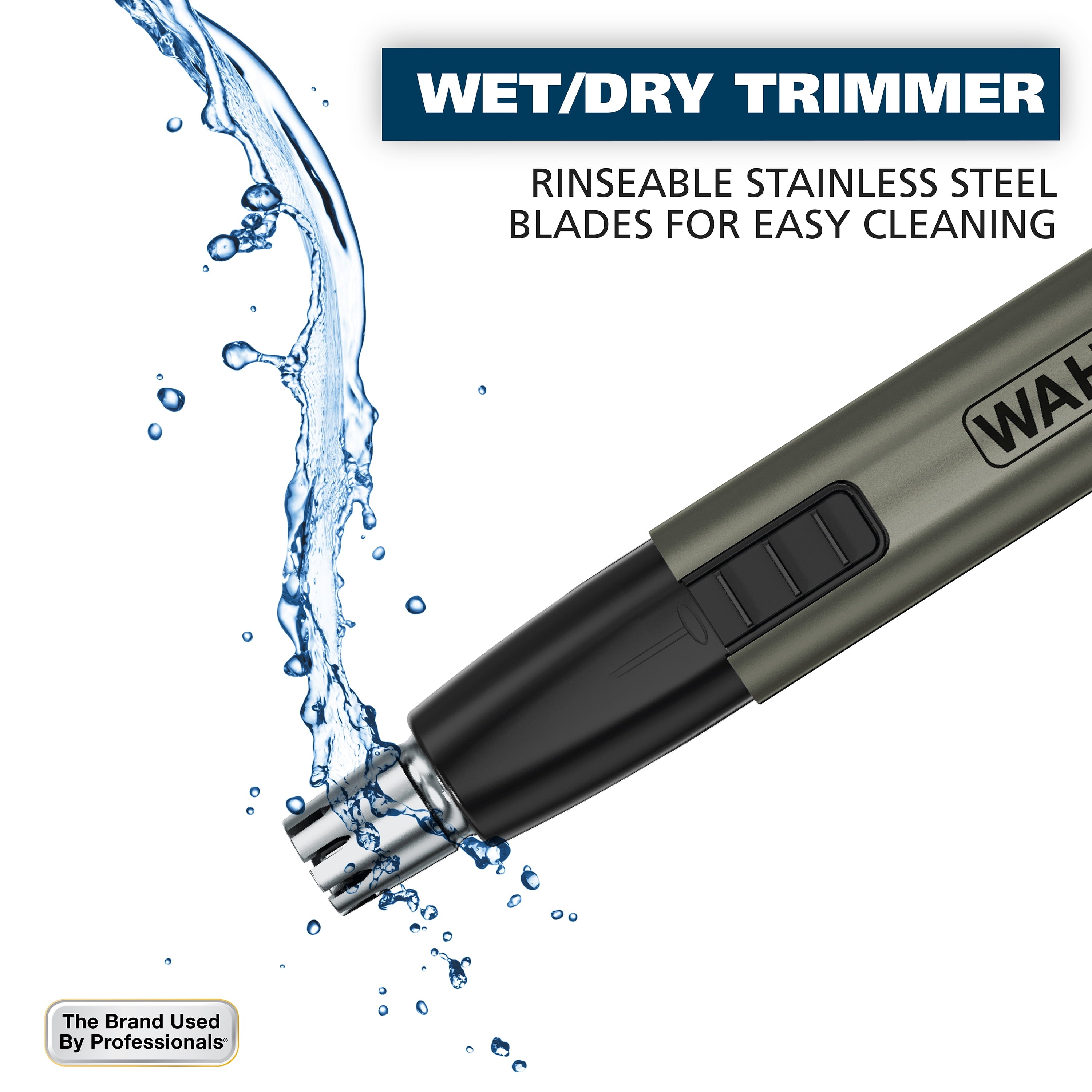 Micro Groomsman Lithium Battery Face &amp; Body Detail Hair Trimmer for Men 5640-1101