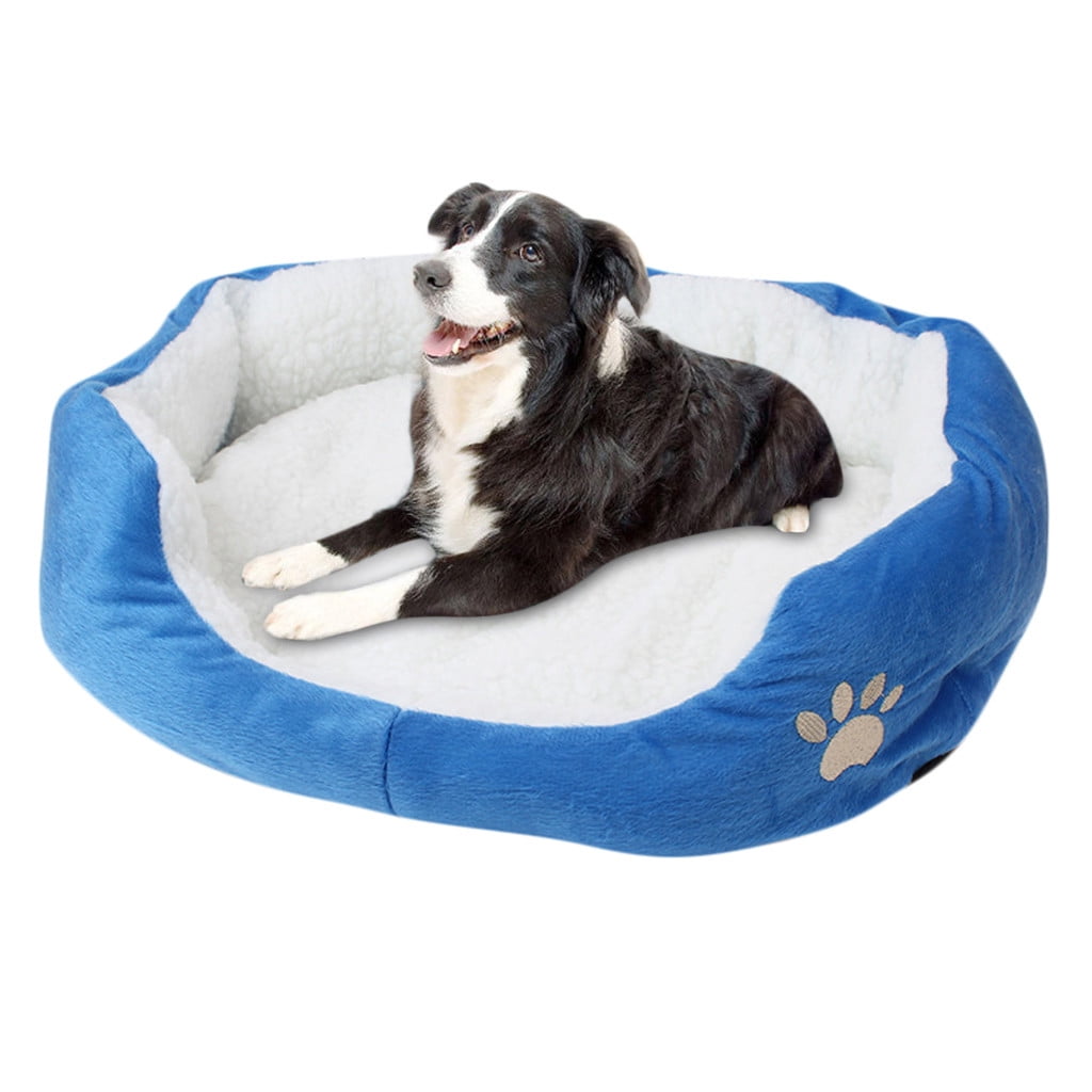 Pet Bed, Indoor Puppy Cushion Doghouse Fleece Pet Dog Cat Bed Indoor Pillow Cuddler for Small Dogs and Cats (19.68*15.75in)