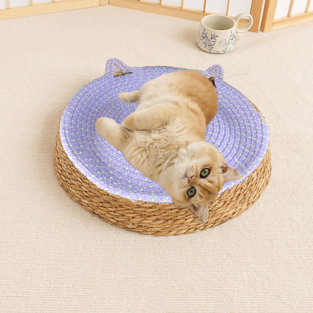 Clearance Dog Bed Medium Size Dogs, Cat Beds for Indoor Cats, Pet Bed for Puppy and Kitty, Washable, Extra , Anti-Slip Bottom
