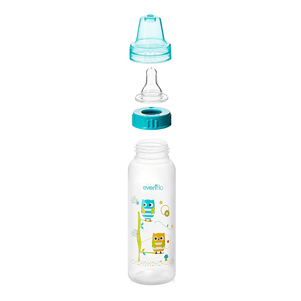 Feeding Classic Prints Baby Bottle, 8 oz, 12-Pack