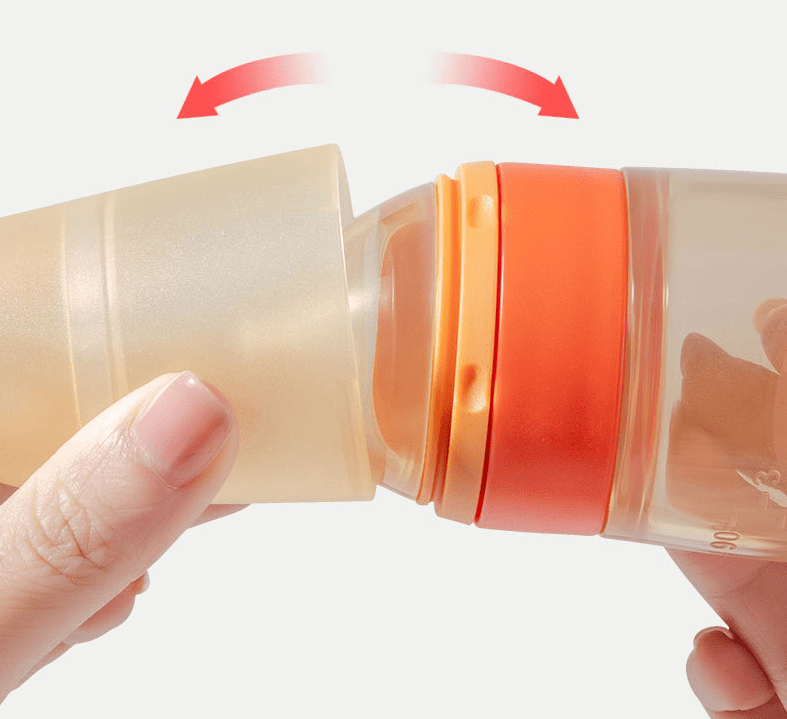 Pedty 1* Squeezed Feeding Spoon,1pc Silicone Baby Food Bottle Spoon Feeder For Baby Toddler Infant Cereal Food Supplement 120ml