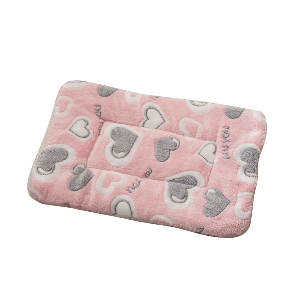 Cats Bed Cats Cushion Winter Thick Mattress Pet Sleeping Pad Indoor Cats Bed Comfy Pet Bed Suitable for Small Cats and Dogs 16.2x9.8in