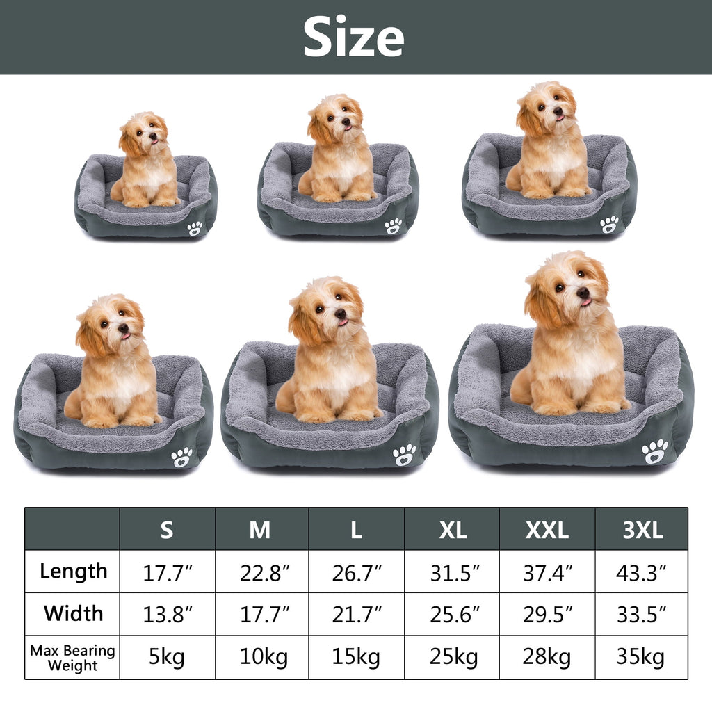Pet Dog Bed Cat Puppy Cushion Kennel Mat Dog Sofa Beds for Small Dogs