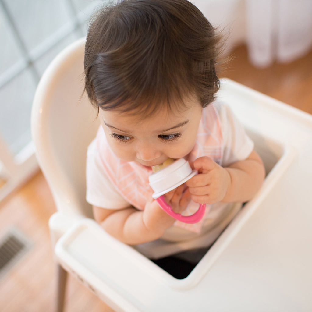 Designed to Nourish, Fresh Firsts Silicone Feeder, Solid Food Feeding, Mint, 1 Pack