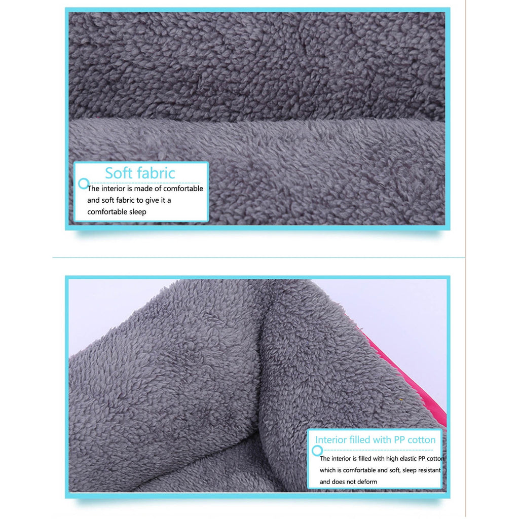 Bed for Medium Dogs, Dog Sofa Bed Washable Pet Bed, Stylish Dog Bed Pad Mattress, Winter Cats Sleeping Mat, Pink S