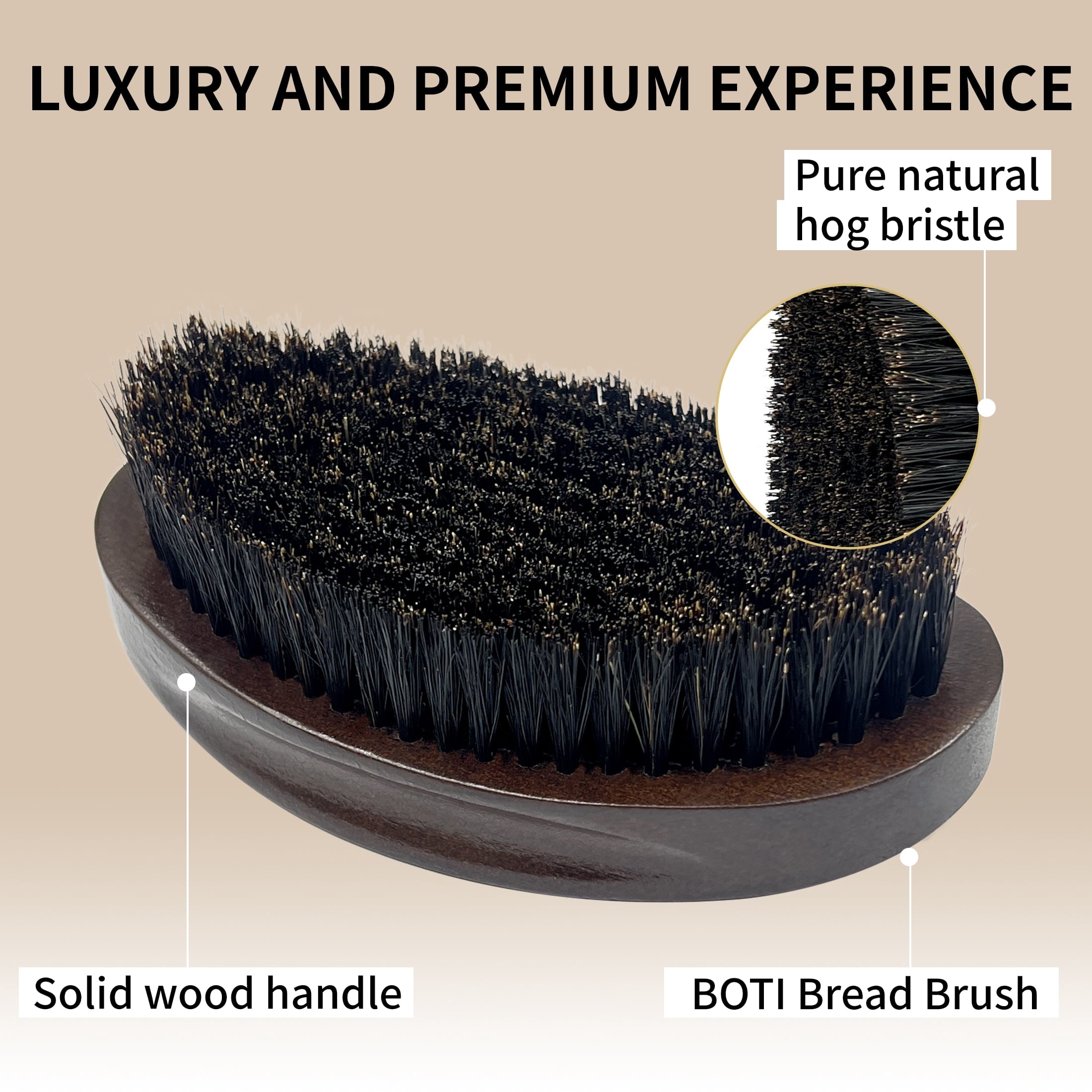 Beard Brush, Natural Boar Bristles Beard Brush for Men and Wooden Pocket Beard Comb Set, Facial Hair Grooming Kit with Mustache Scissors as a Styling Tool.