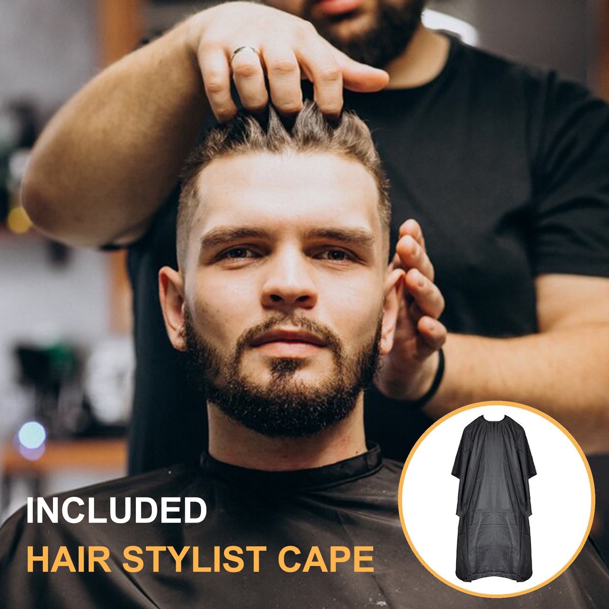 Hair Clipper for Men, 19 in 1 Electric Beard Trimmer, Home Travel Cordless Shaver Razor with LED Display for Hair, Facial, Nose Hair Cutting, Grooming Kit with Storage Bag