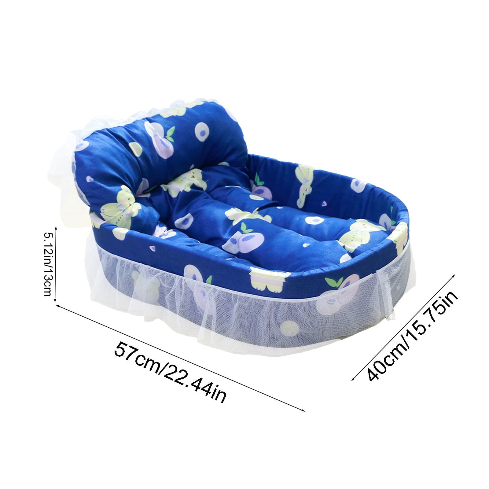 Cats Bed Cats Cushion Winter Thick Mattress Pet Sleeping Pad Indoor Cats Bed Comfy Pet Bed Suitable for Small Cats and Dogs 16.2x9.8in