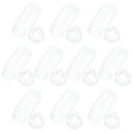 ACDANC 10pcs 100ml Disposable Baby Bottles With Scale For Newborns Feeding Clear Milk Bottle Ideal For Travel Breastmilk Storage And Feeding