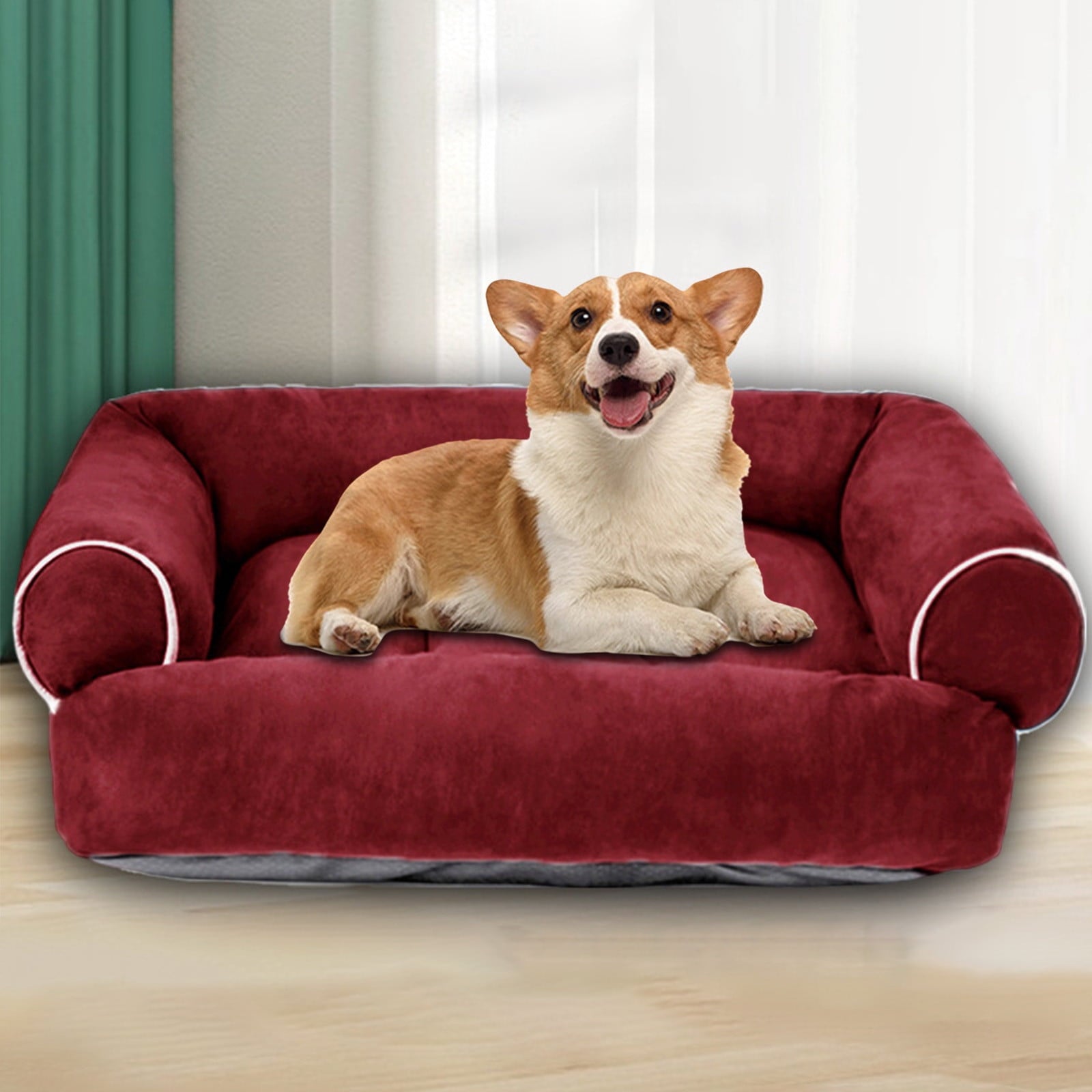 Dog Bed Clearance! Dog Sofa Bed, Washable Removable Pet Couch Bed for Small Medium Dogs