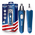 Nose Hair Trimmer for Men and Women, Electric Ear &amp; Nose Hair Trimmer with Built-In LED Light, Wet &amp; Dry Grooming, Grip