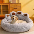Christmas Clearance! Dog Bed And Comfy Pet Dog Bed - All Seasons Paw Shape Dog Bed Cushion