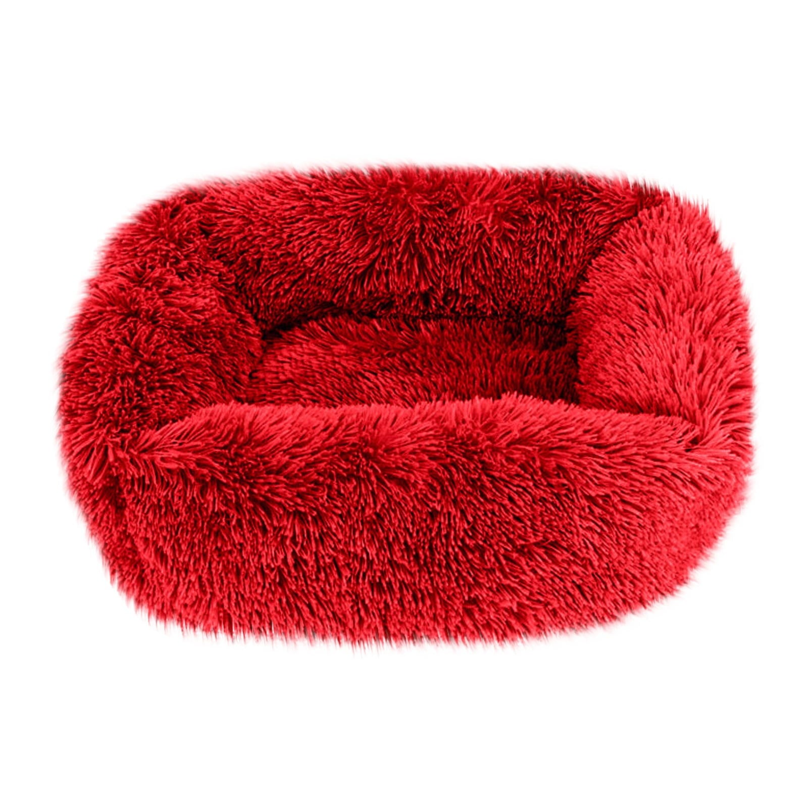 Christmas Clearance! Dog Bed Long Strip Shape Comfortable Plush Kennel Dogs Pet Litter Sleep PV Litter Sleeping Bed 45*35cm