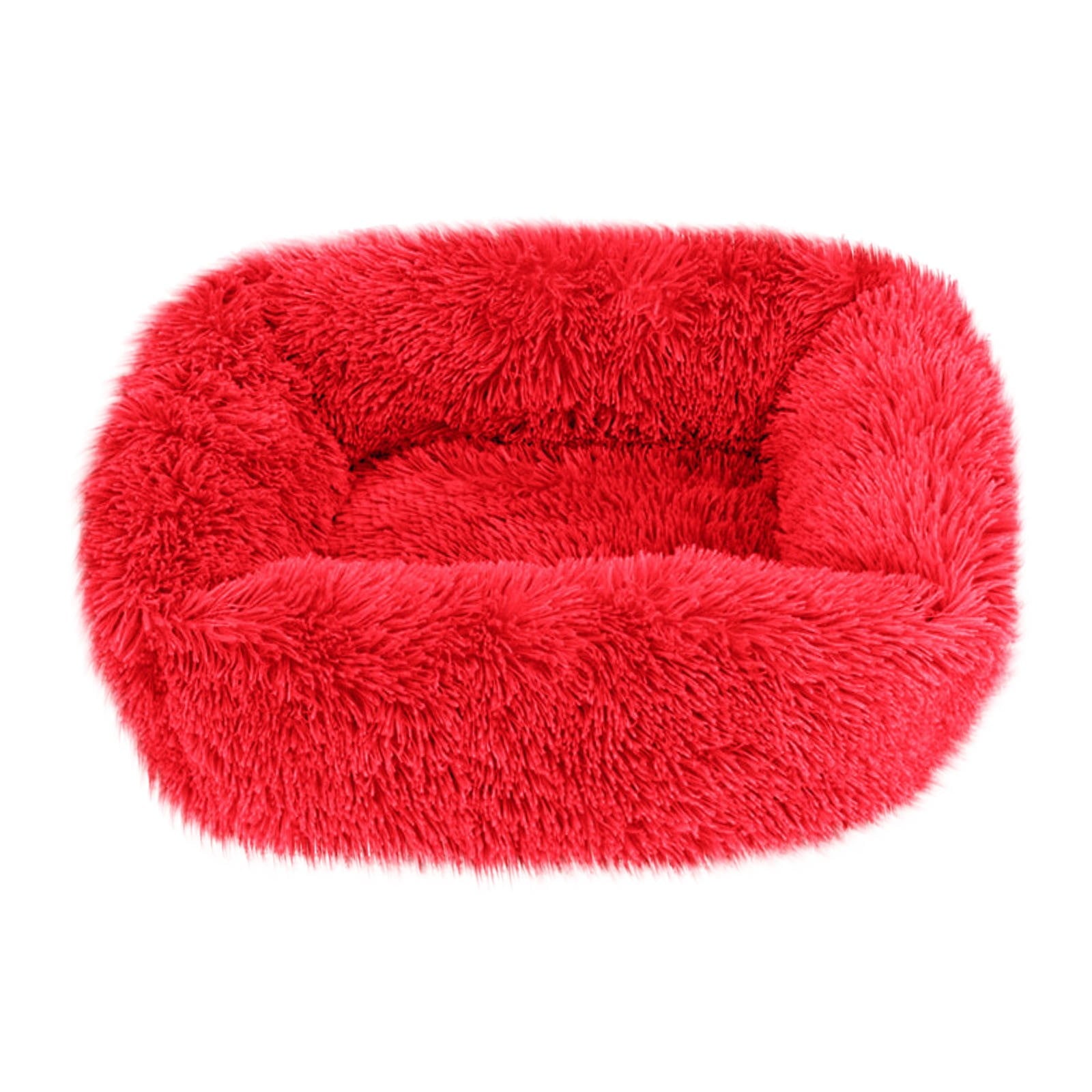 Christmas Clearance! Dog Bed Long Strip Shape Comfortable Plush Kennel Dogs Pet Litter Sleep PV Litter Sleeping Bed 45*35cm