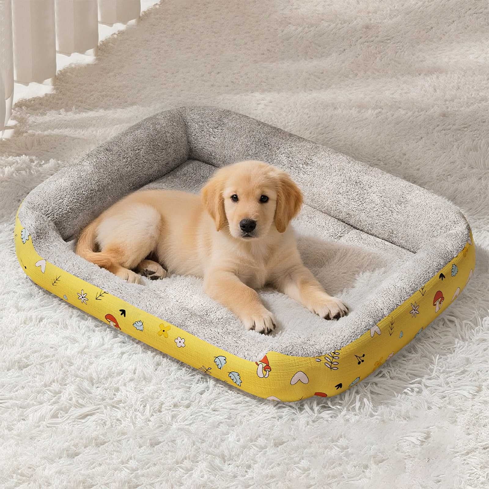 Pet Bed Sofa Mat Crate Pad Pet Furniture for Indoor Dogs and Cats