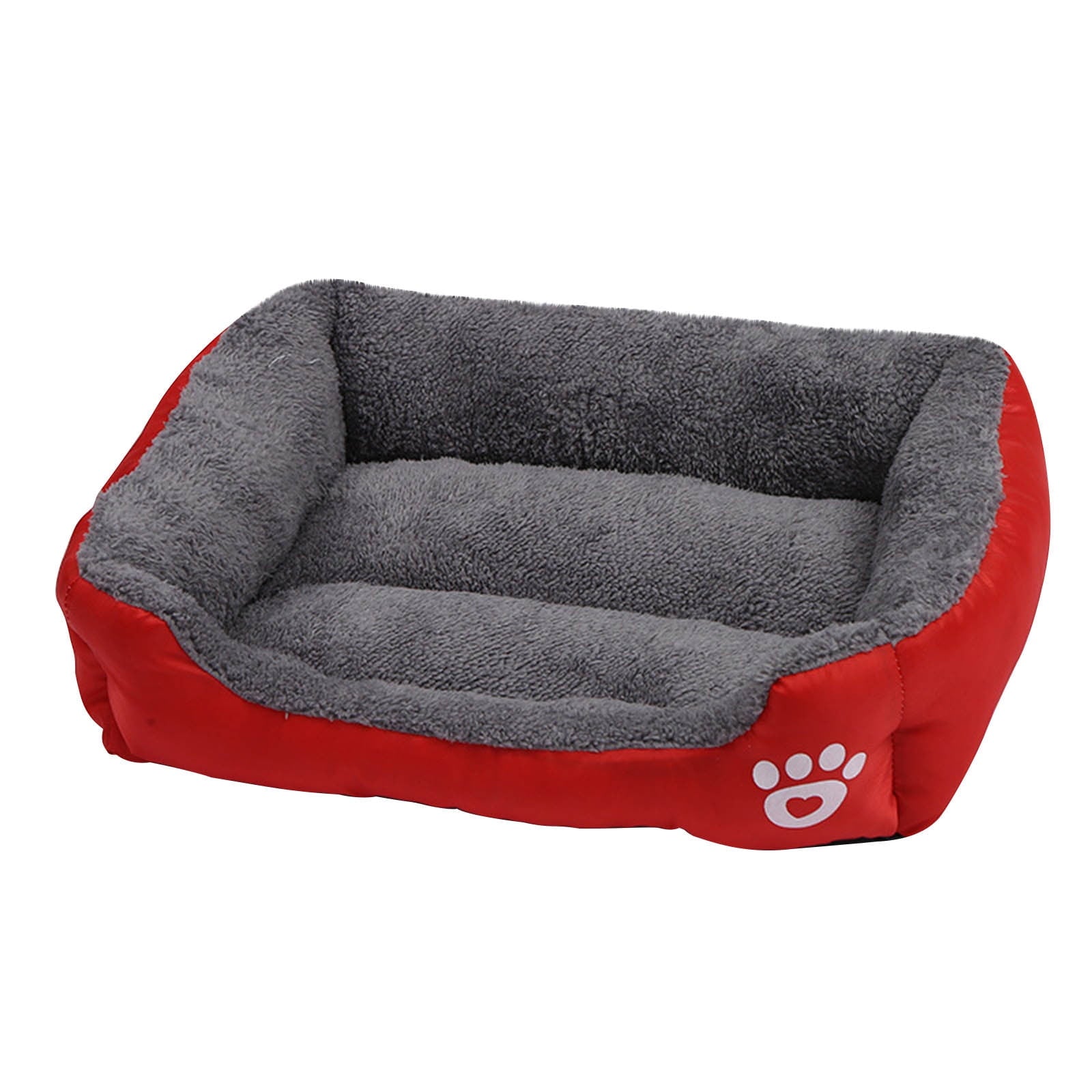 Bed for Medium Dogs, Dog Sofa Bed Washable Pet Bed, Stylish Dog Bed Pad Mattress, Winter Cats Sleeping Mat, Pink S