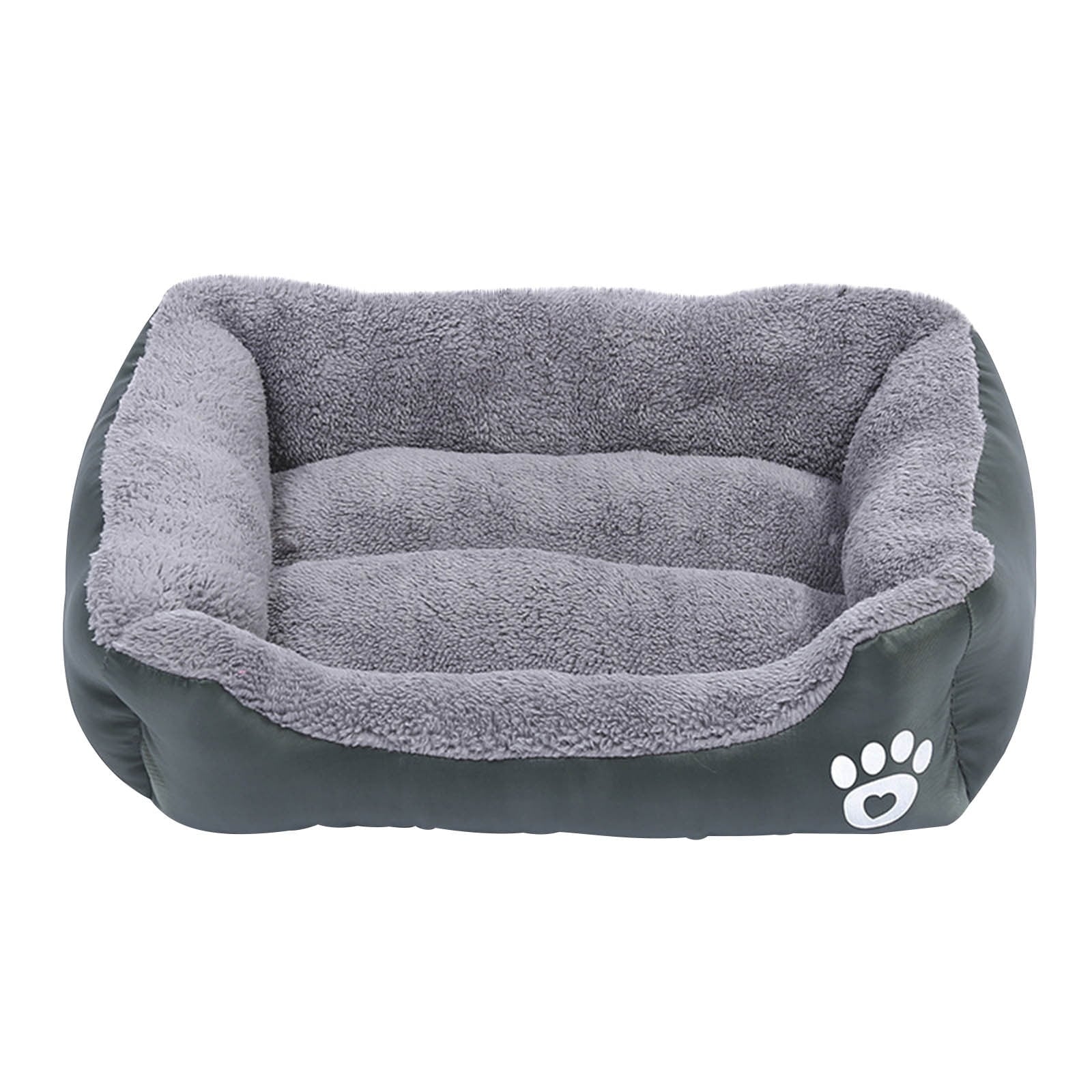 Bed for Medium Dogs, Dog Sofa Bed Washable Pet Bed, Stylish Dog Bed Pad Mattress, Winter Cats Sleeping Mat, Pink S
