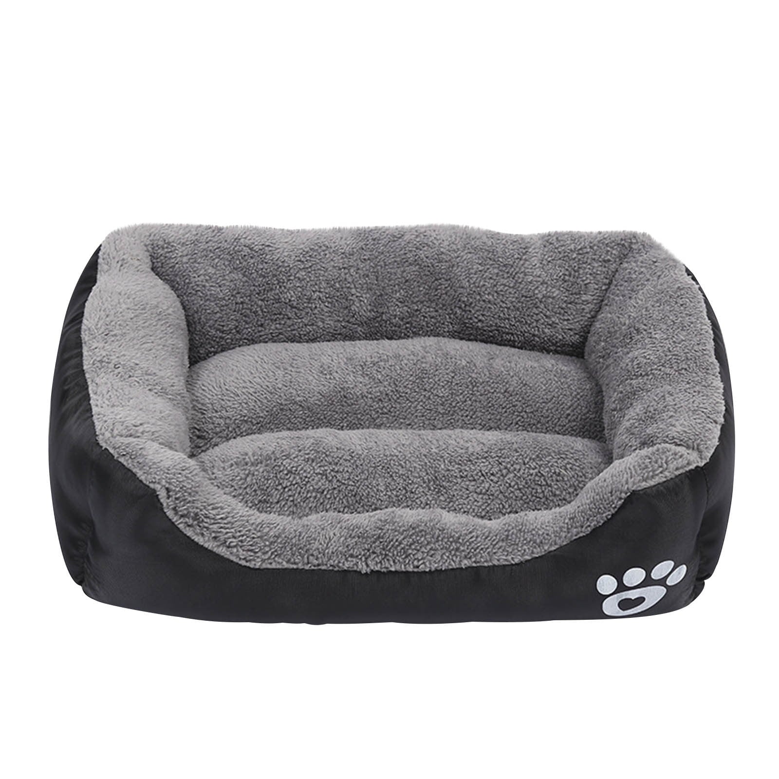 Bed for Medium Dogs, Dog Sofa Bed Washable Pet Bed, Stylish Dog Bed Pad Mattress, Winter Cats Sleeping Mat, Pink S