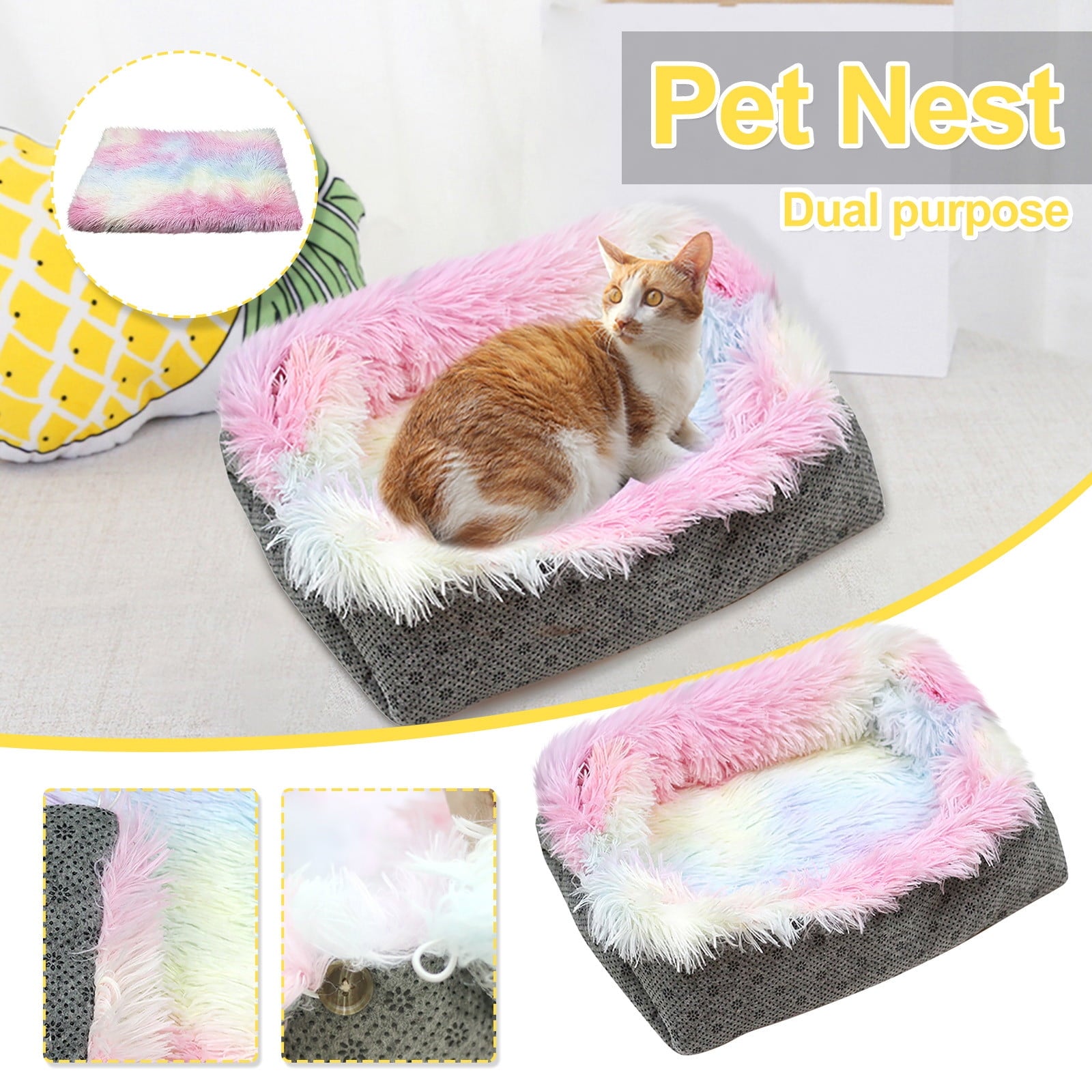Dog Bed for Small Dogs, Pet Bed for Dogs Cats, , and , for Home, Indoor/Outdoor Use